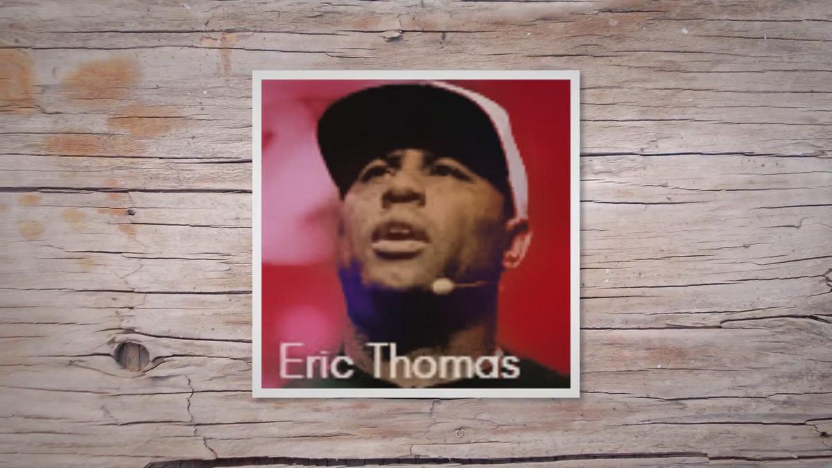 'Video thumbnail for 40 Eric Thomas Quotes'