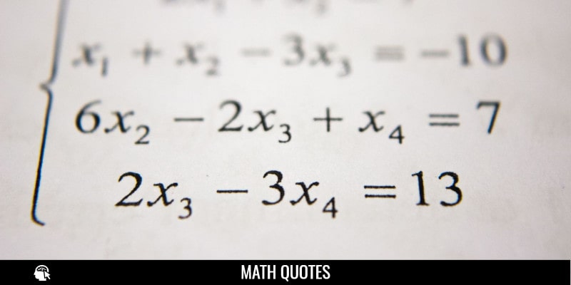 Best Math Quotes
