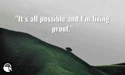 It’s all possible and I’m living proof. ~ Ralph Lauren.