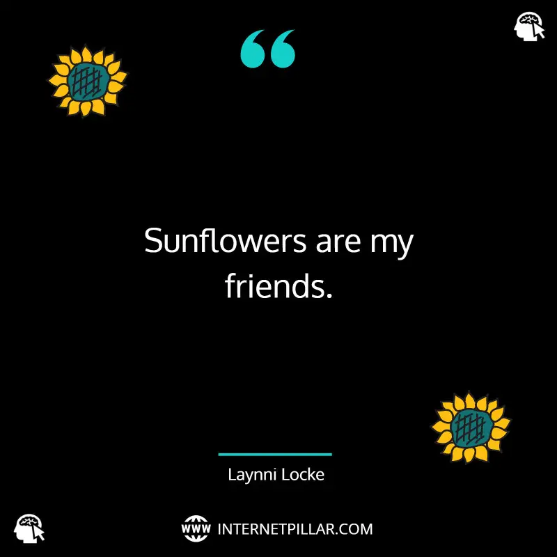 quotes-about-sunflower