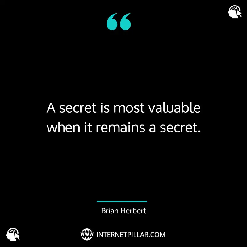 quotes-on-secret