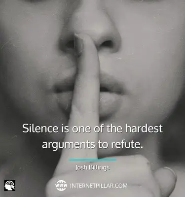 silence-quotes