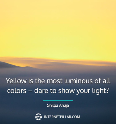 yellow-quotes-sayings