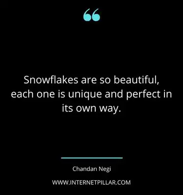 awesome snowflake quotes sayings captions