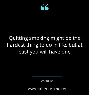 meaningful quit smoking quotes sayings captions
