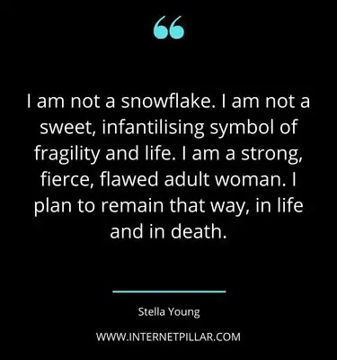 profound snowflake quotes sayings captions