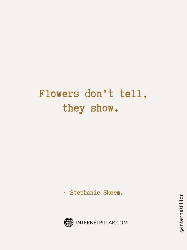 best-flower-sayings