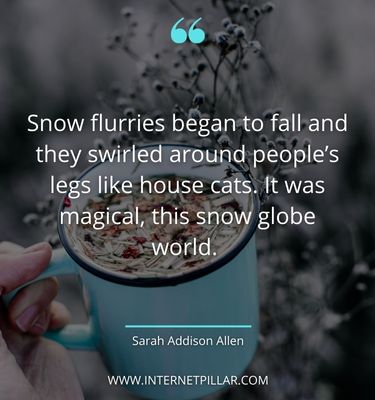 great snow quotes sayings captions phrases words