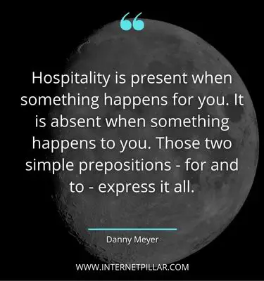 meaningful hospitality sayings