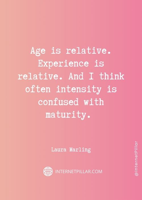 meaningful quotes about maturity