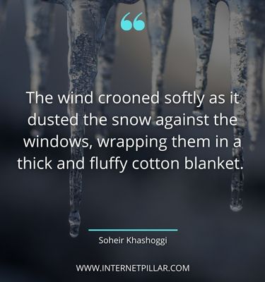 meaningful quotes about snow