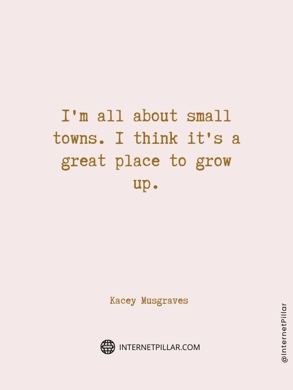 powerful quotes about small town