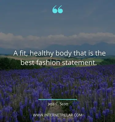 profound healthy lifestyle sayings