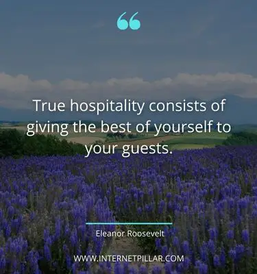 profound hospitality sayings