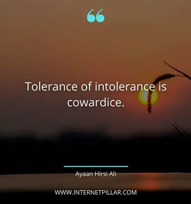 tolerance sayings