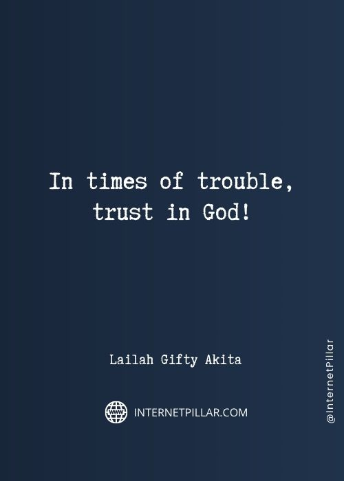 trust in god quote