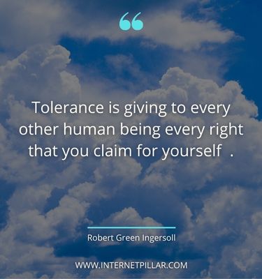 ultimate tolerance quotes