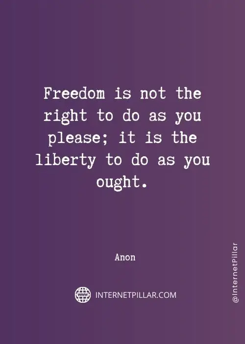 wise freedom sayings