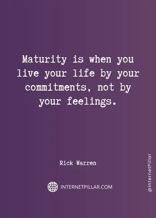wise maturity sayings