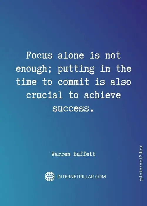 best focus quotes