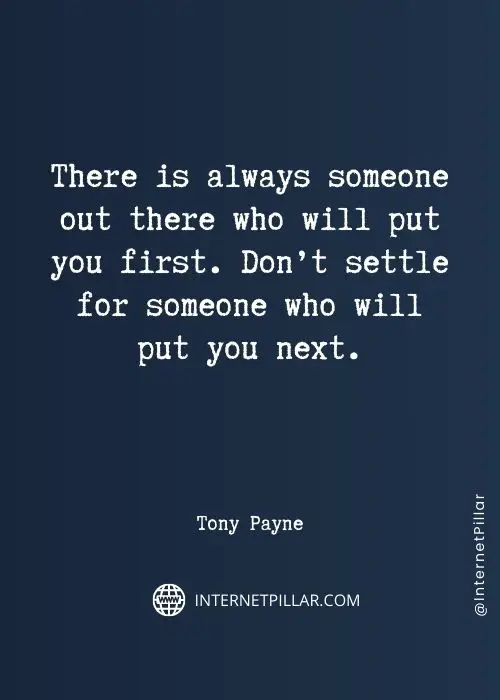 dont settle sayings