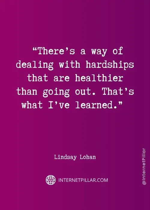 great lindsay lohan quotes