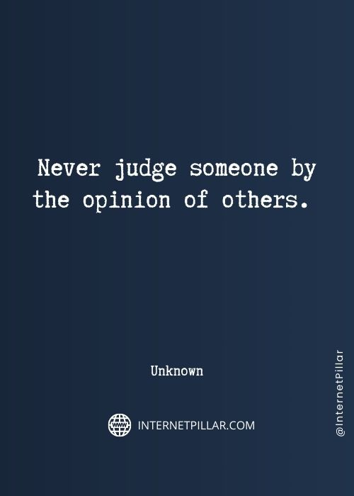 inspirational judging people quotes