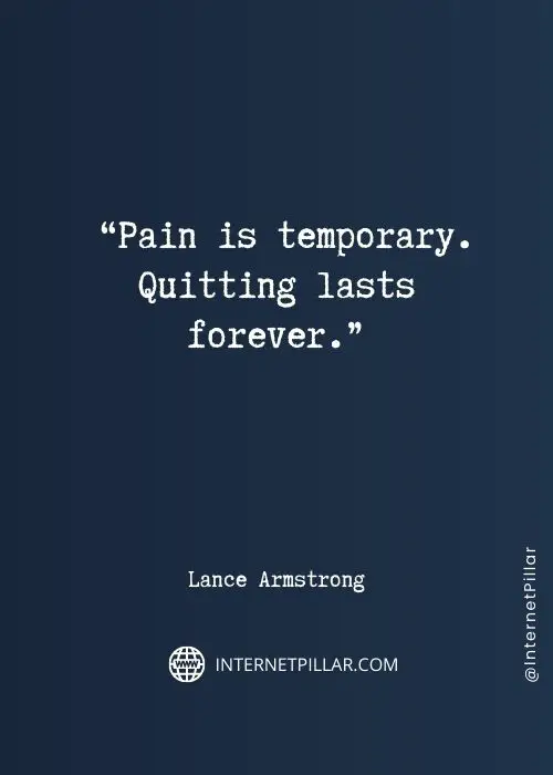interesting lance armstrong quotes