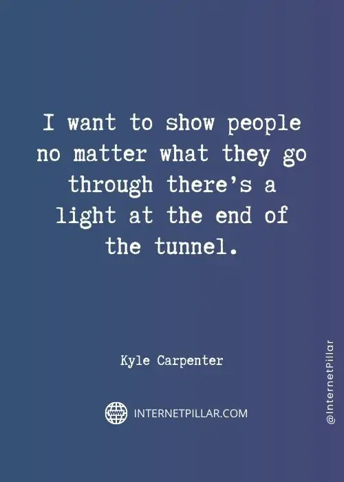light at the end of the tunnel sayings