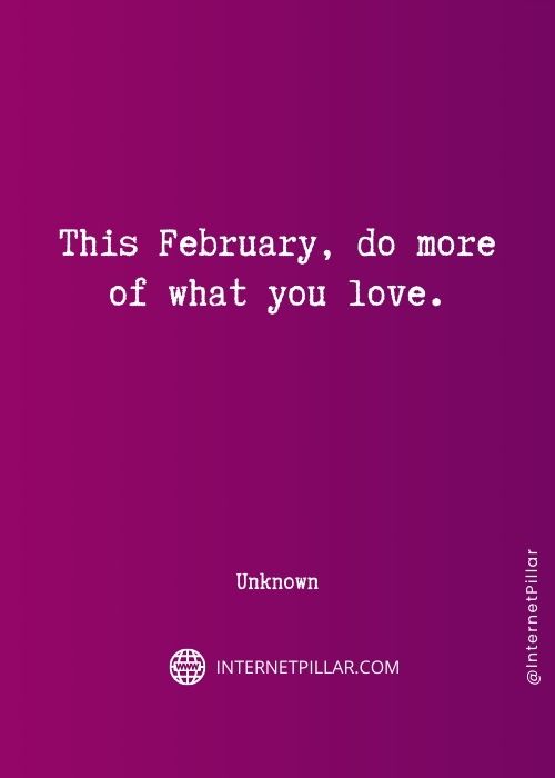 motivational february quotes