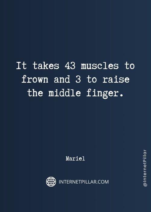 motivational middle finger quotes