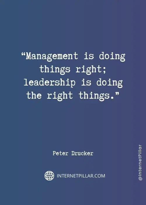 powerful peter drucker quotes