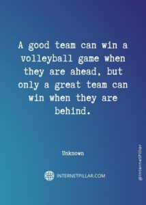 73 Volleyball Quotes for Inspiration and Motivation - Internet Pillar