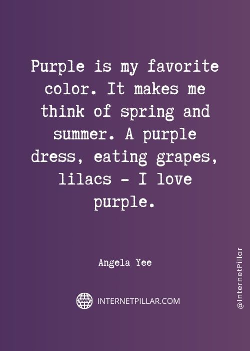 purple quotes