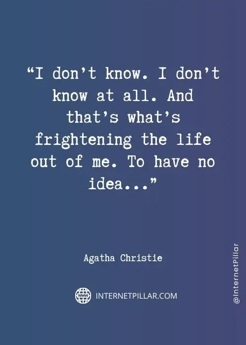 quotes about agatha christie