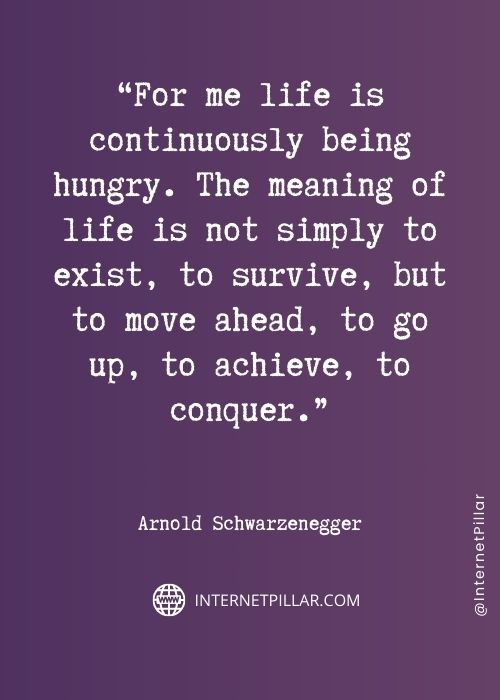 quotes about arnold schwarzenegger