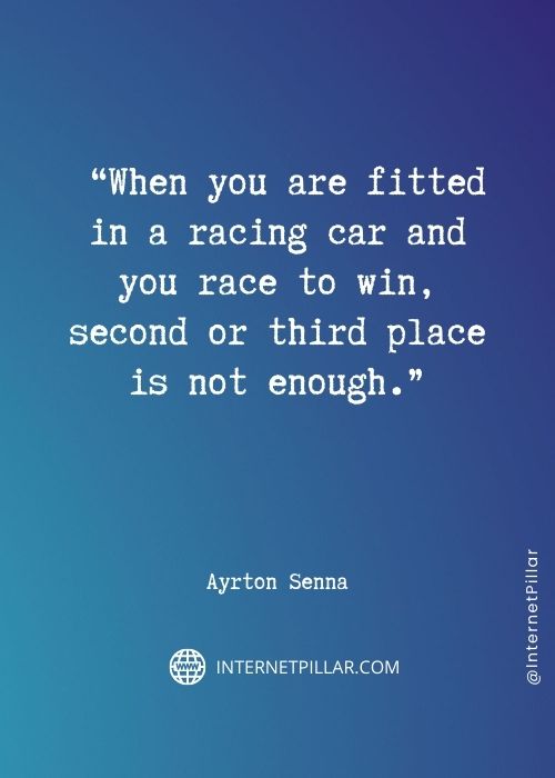 quotes about ayrton senna