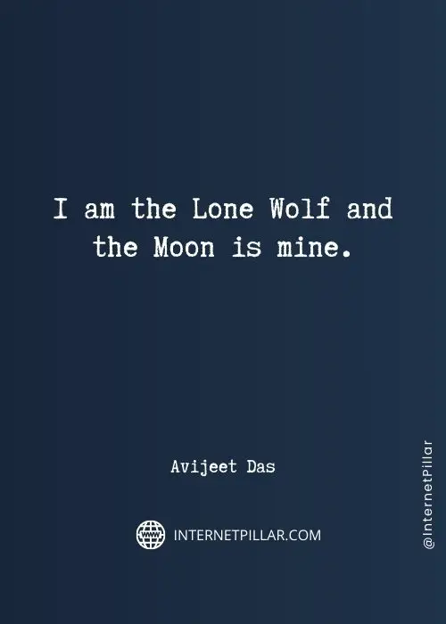 quotes about lone wolf