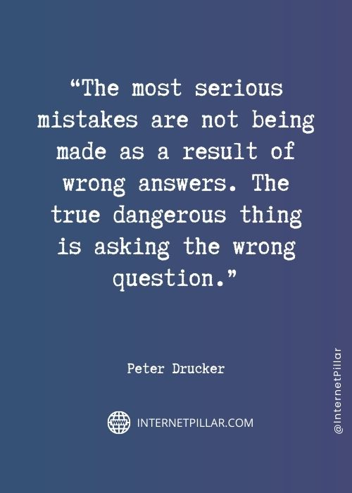 quotes about peter drucker
