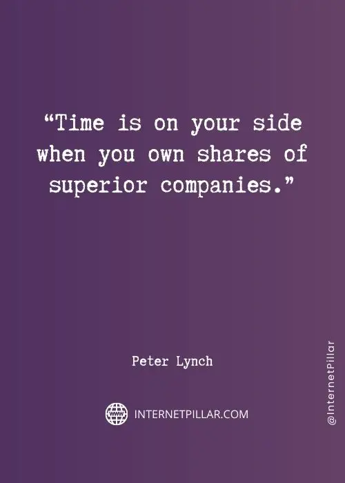 quotes about peter lynch