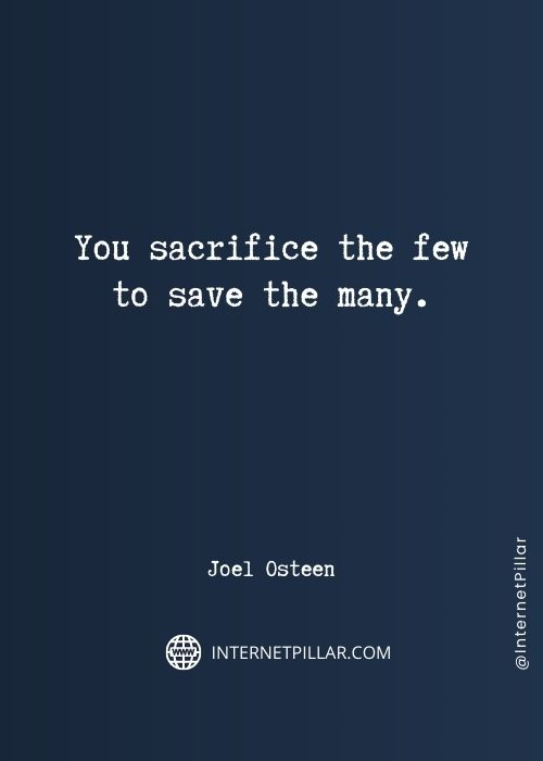 sacrifice yourself quotes