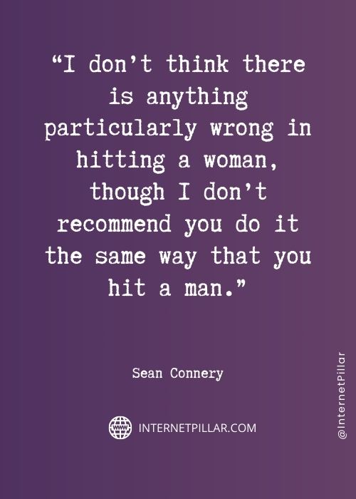 quotes about sean connery