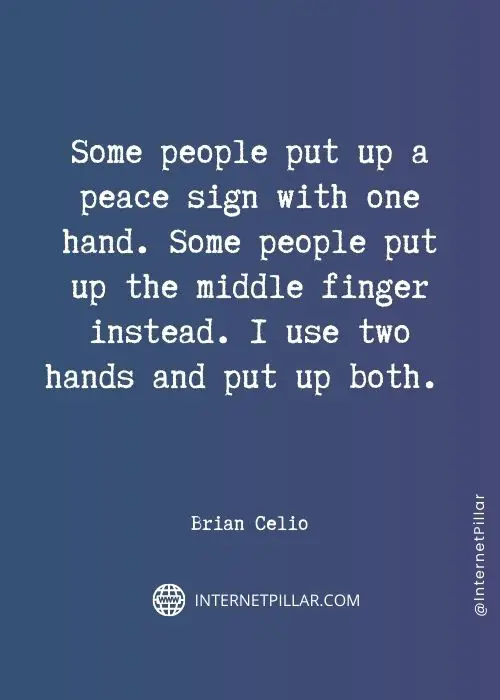 quotes on middle finger