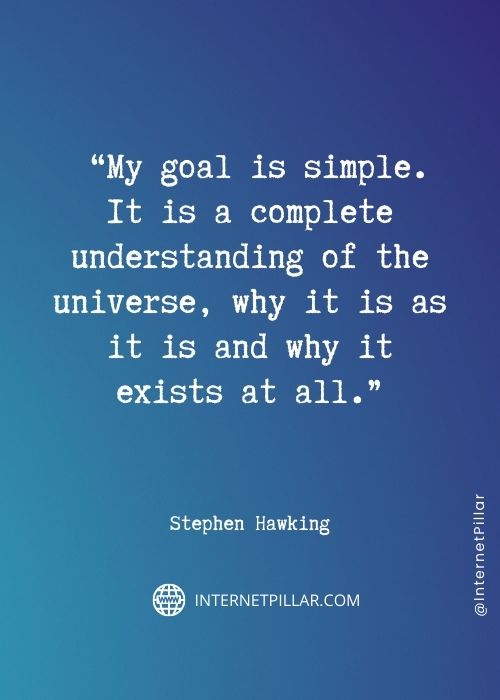 quotes on stephen hawking
