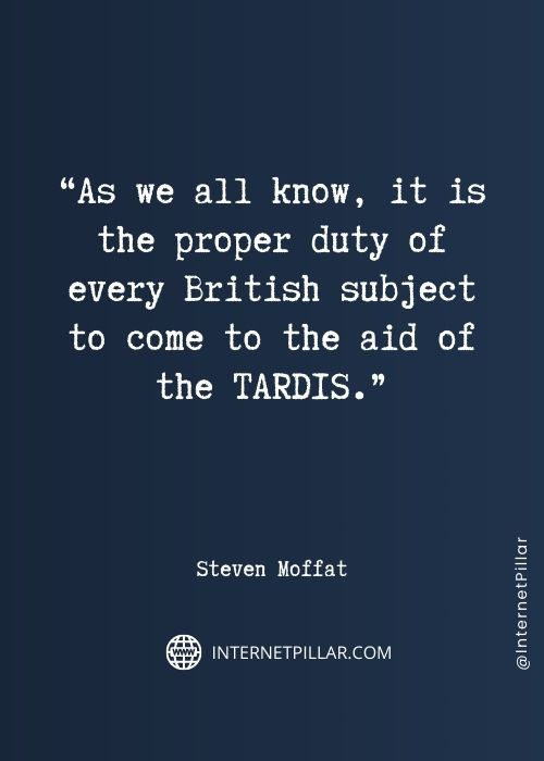quotes on steven moffat