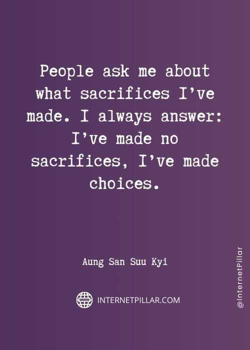 sacrifice quotes one line
