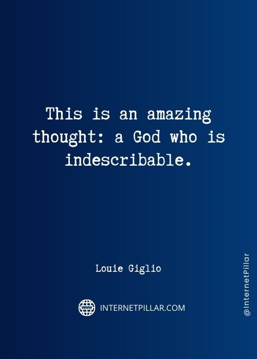 strong louie giglio quotes