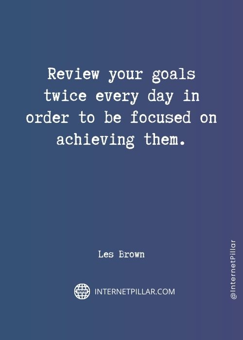 top goals quotes