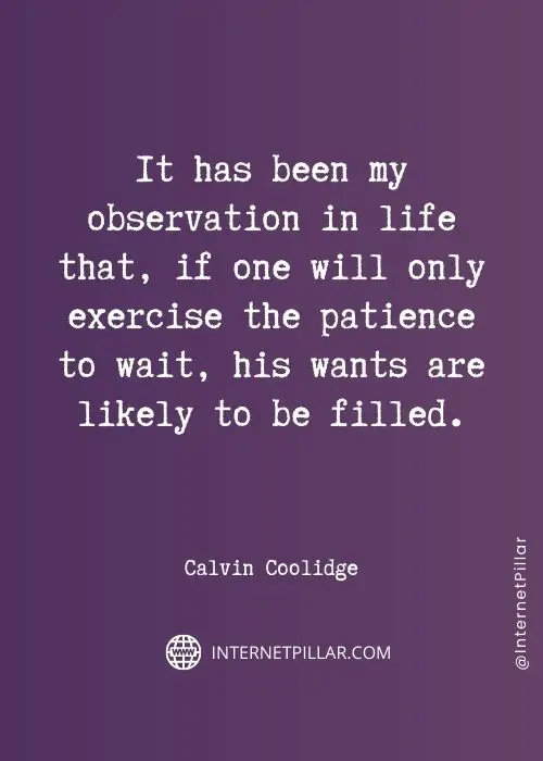 best calvin coolidge quotes