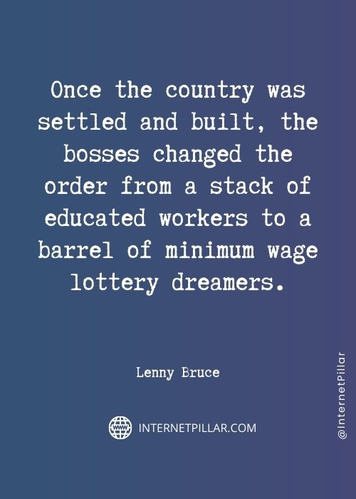 great lenny bruce quotes